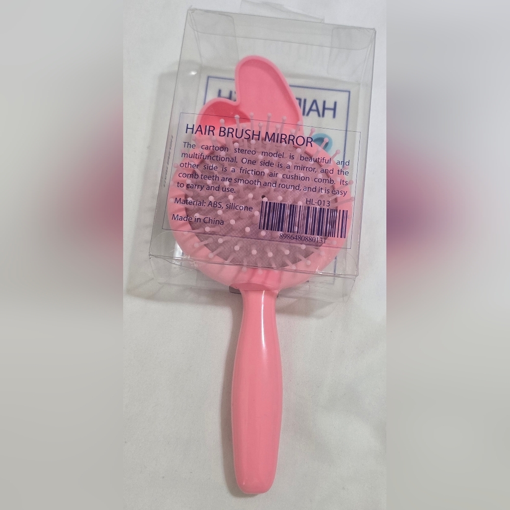 Pink Handheld Mirror - Picture 4 of 5